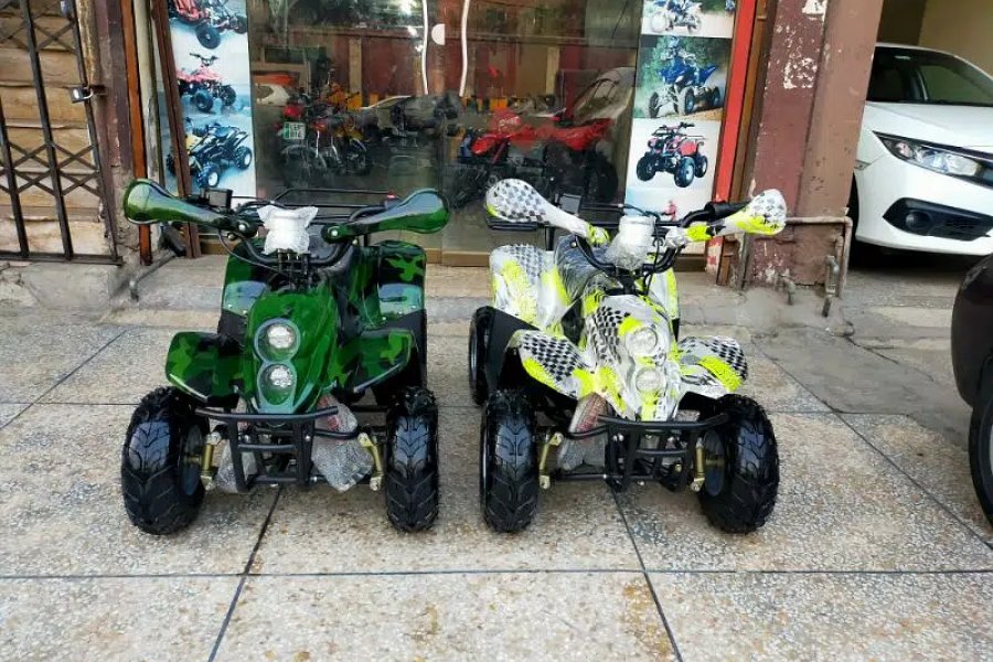Suitable for 5 To 12 years Atv Quad 4 Wheels Bike Deliver In All Pak