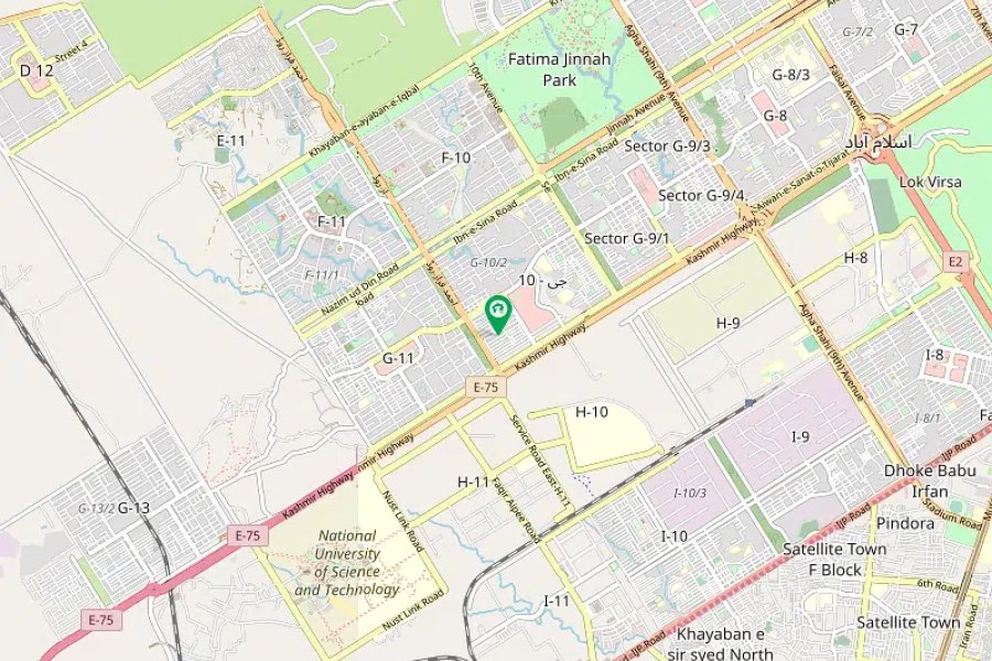 جی 10 میں 6 مرلہ مکان برائے فروخت