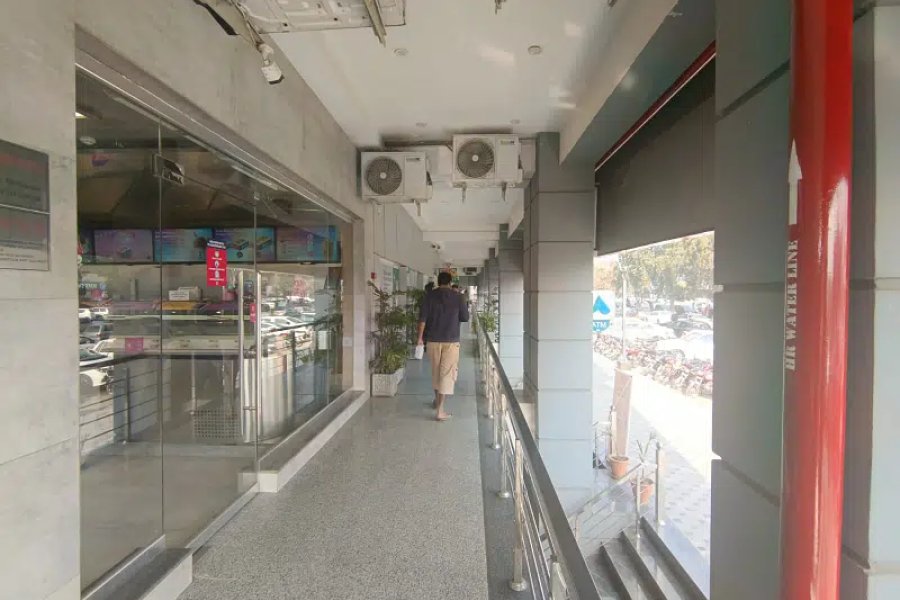 Brand New Well Maintained Building Corner 308 Sqft Ground Floor Shop Is Available For Rent In I_8 Markaz Main Round About Located