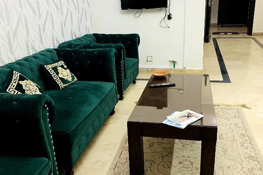 F-11 Luxury 2 Bed 2 Bath Tv lounge Kitchen Car Parking Fully Furnished Apartment Available For Rent