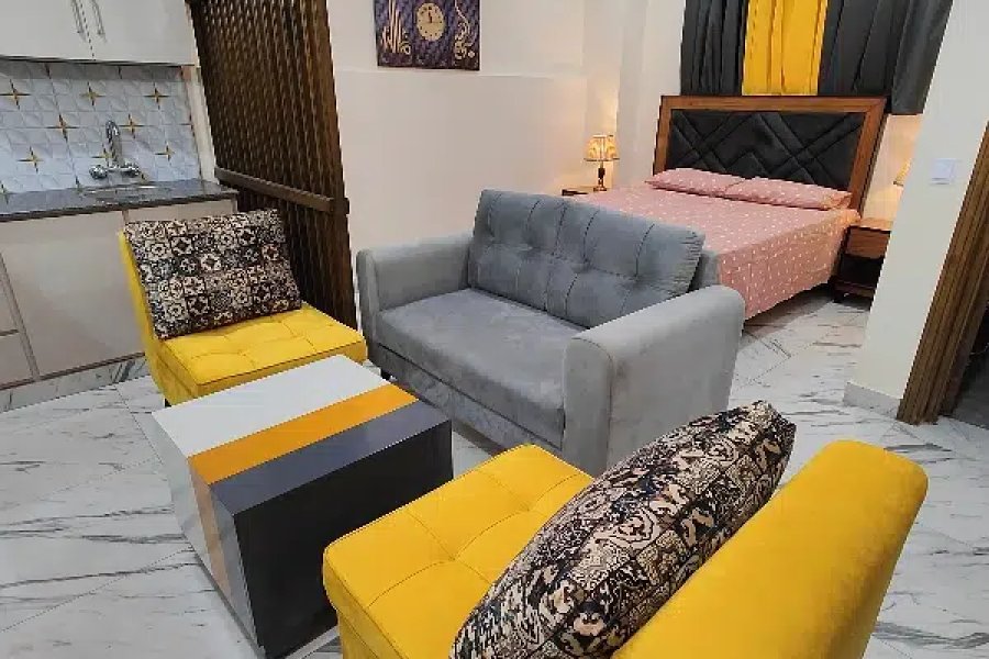 1 Bed Luxury Brand New Furnished Apartment for Rent in E11-2