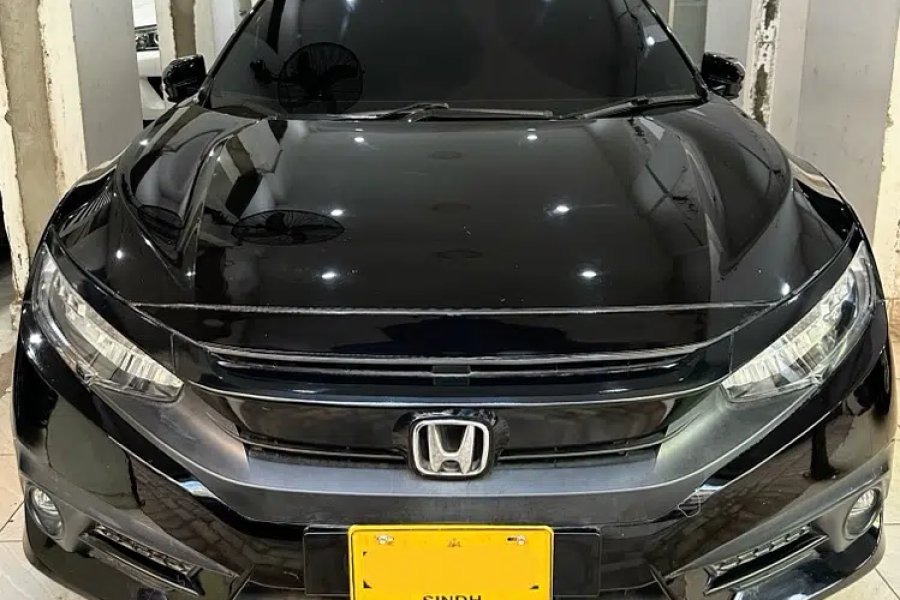 ہونڈا سوک 2019 نئی شکل مسلم آباد سوسائٹی، کراچی