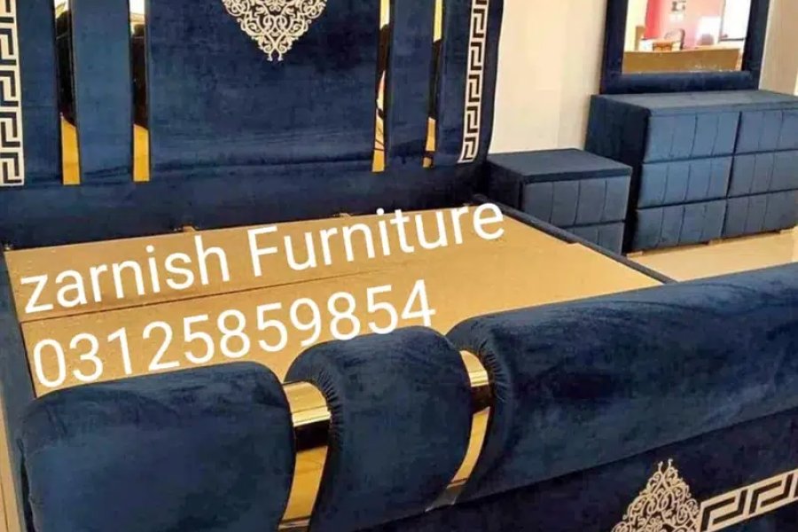 bed Set/double bed/ wooden bed/ Furniture Bahria Town Rawalpindi, Rawalpindi