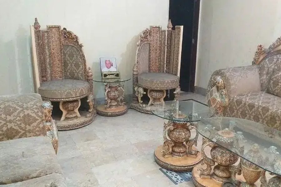 Sofa set+Highly Back Chair with table + Dewan Chicherwali, Gujranwala