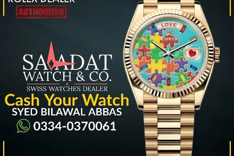 Watch Buyer | Rolex Cartier Omega Chopard Hublot IWC Tag Heuer Rado DHA Phase 2, Karachi