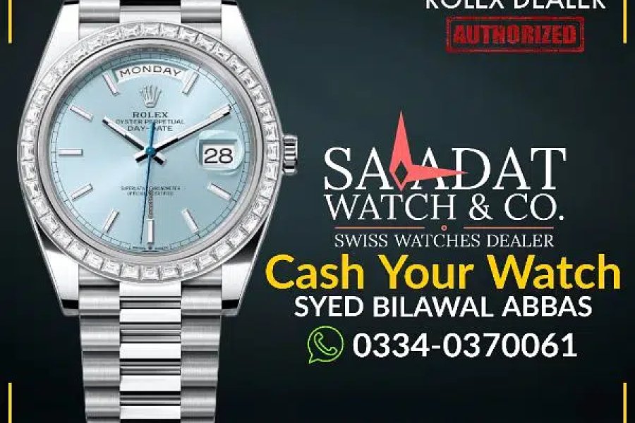 Watch Buyer | Rolex Cartier Omega Chopard Hublot Tudor Tag Heuer Rado DHA Phase 7, Karachi