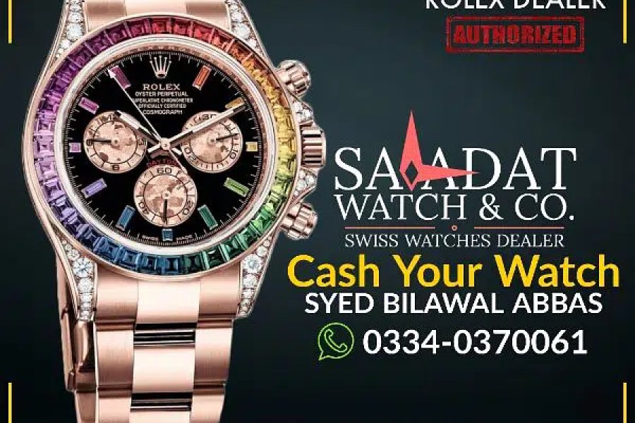 Watch Buyer | Rolex Cartier Omega Chopard Hublot IWC Tag Heuer Rado Navy Housing Scheme Zamzama, Karachi