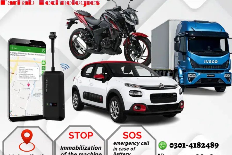 Car Tracker /Tracker PTA Approved /Gps Tracker /Car Locator Sabzazar, Lahore