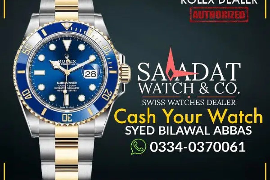 Watch Buyer | Rolex Cartier Omega Hublot Breitling Tag Heuer Rado IWC Bahria Orchard, Lahore