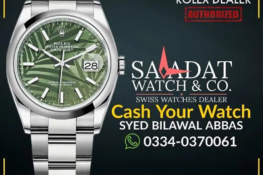 Watch Buyer | Rolex Cartier Omega Chopard Hublot Tudor Tag Heuer Rado Allama Iqbal Road, Lahore