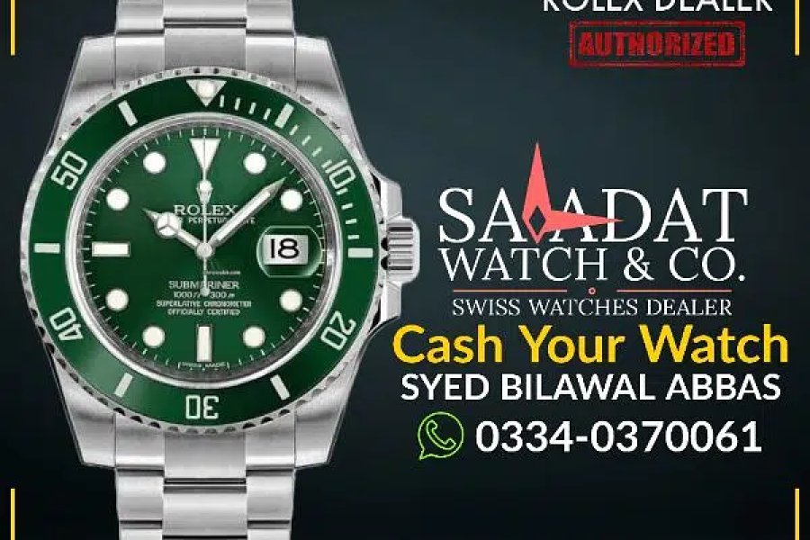 Watch Buyer | Rolex Cartier Omega Breitling Hublot IWC Tag Heuer Rado F-8 Markaz, Islamabad