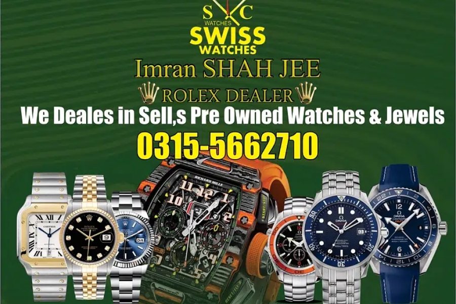 Rolex dealer in your town at Imran Shah Jee Rolex dealer hub G-11, Islamabad
