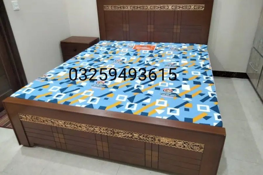 ڈبل بیڈ خوبصورت ڈیزائن علامہ اقبال ٹاؤن، لاہور