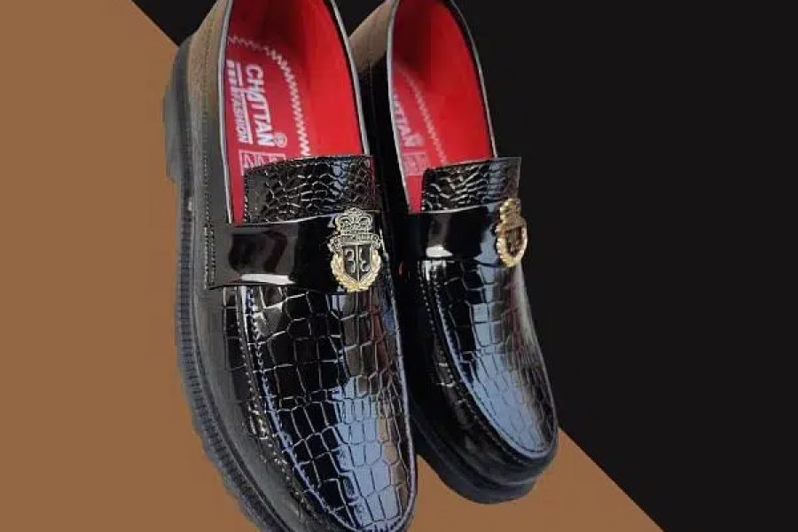 Men&#39;s casual crocodile Shoe Blue Town, Lahore