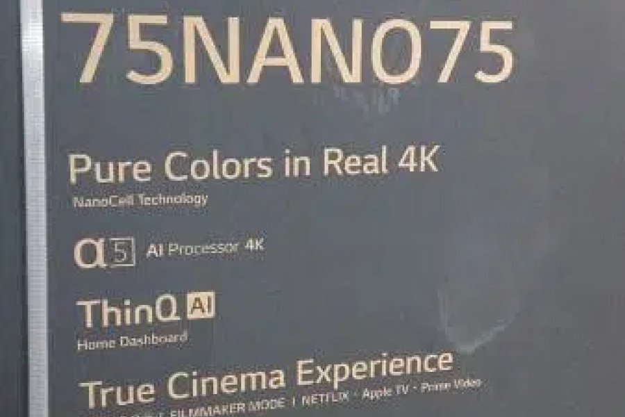 LG 75&quot; 75NANO75 NANOTECHNOLOGY THE REAL CINEMA IN UR HOME BRB Canal Road, Lahore