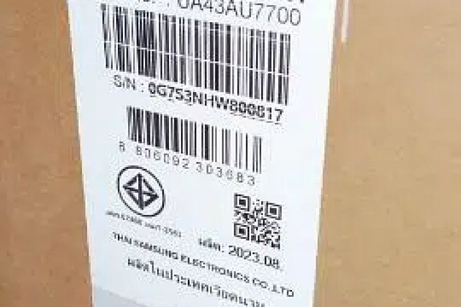 SAMSUNG 43&quot; 43AU7700 TV 4K SMART WITH WARRANTY Shalimar Link Road, Lahore