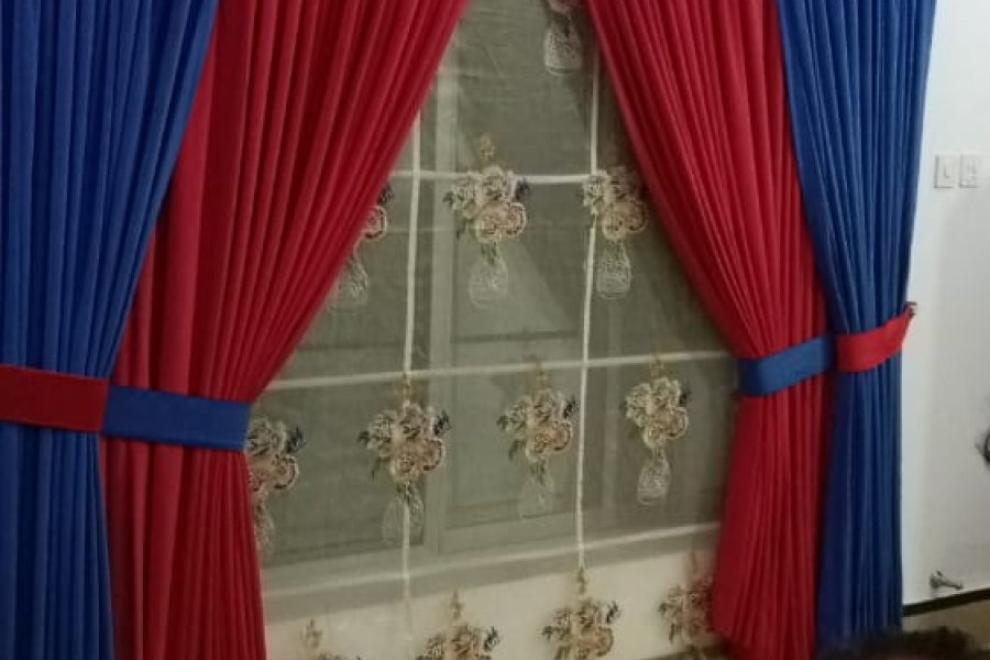 Simple & Plain Curtain ( SHAH FABRICS)