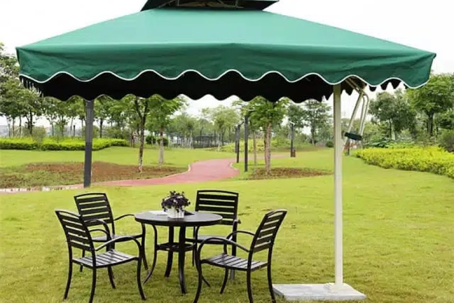 Outdoor sunshade, side pole Umbrellas, Cantilever Parasols, Imported Harbanspura, Lahore