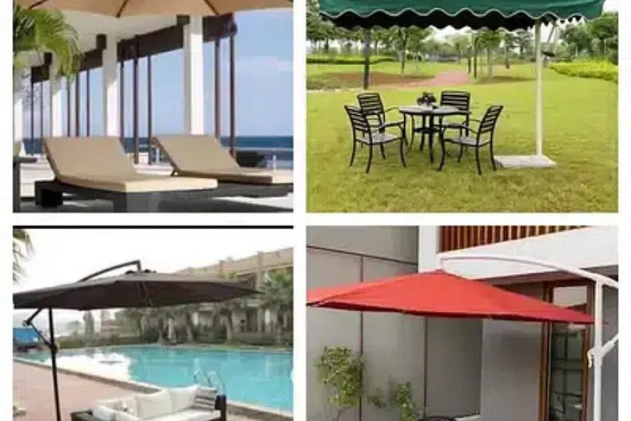 آنگن کی چھتری، کینٹیلیور پیراسولز، آؤٹ ڈور گارڈن گیزبو سن شیڈ جوہر ٹاؤن فیز 2، لاہور