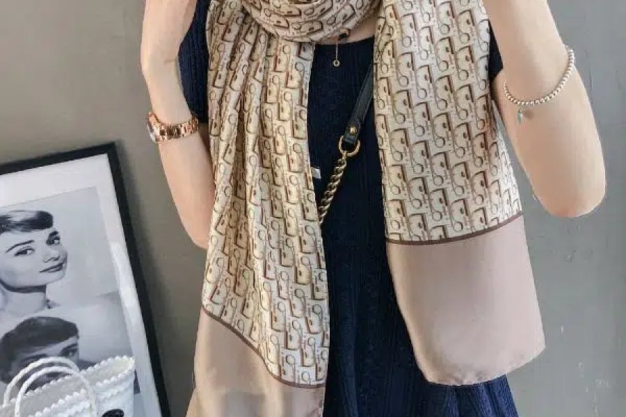 Branded High Quality Silk Scarves For women&#39;s DHA Phase 1, Karachi