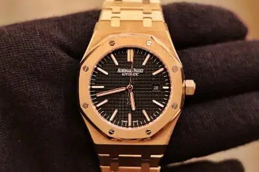 AP Royal Oak Rose Gold Automatic watch DHA Phase 1, Karachi