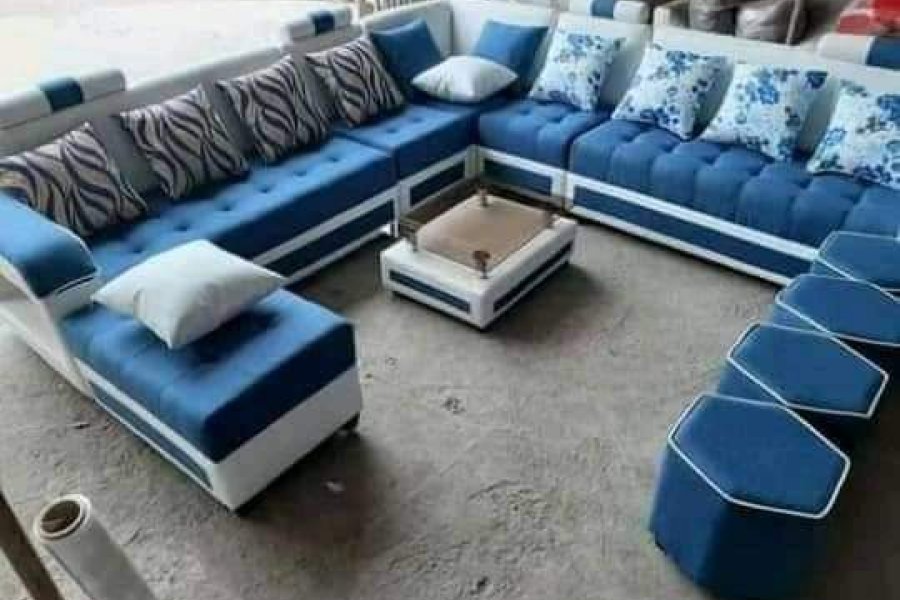 Extended Sofa Set For living Area & Tv Longue/Drawing