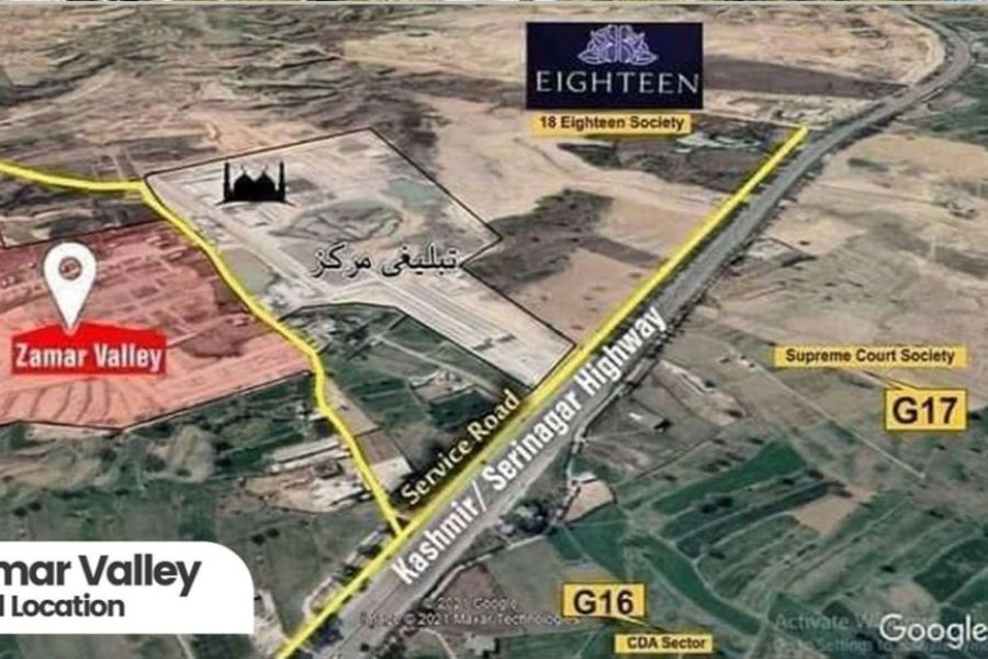 5 Marla Executive Residential Plot for Sale in Executive Block 2, Zamar Valley