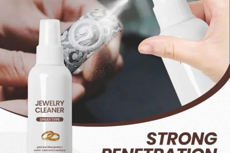 Jewelry Cleaner Diamond Silver Gold Jewelry Cleaning Spray Multifunction Cleaner Non-toxic