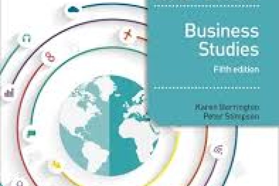 Cambridge  IGCSE and O Level Business Studies fifth Edition by Karen Borrington & Peter Stimpson