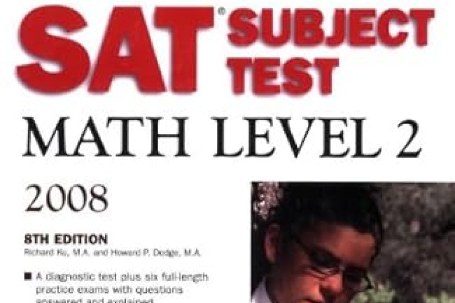 BARRON&#39;s SAT Subject Test Math Level 2   8th Edition