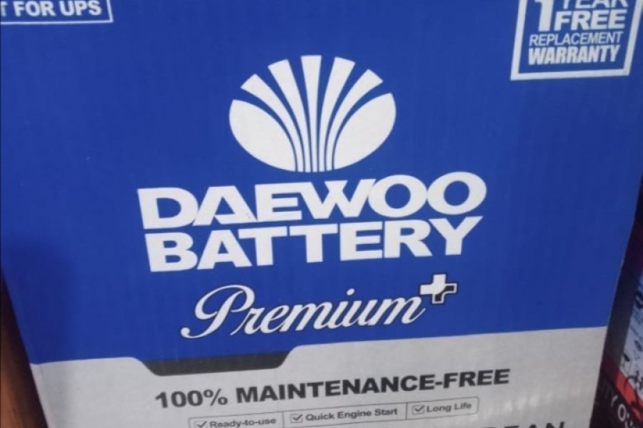 Daewoo بیٹری DL 60+ پریمیم بالکل نیا