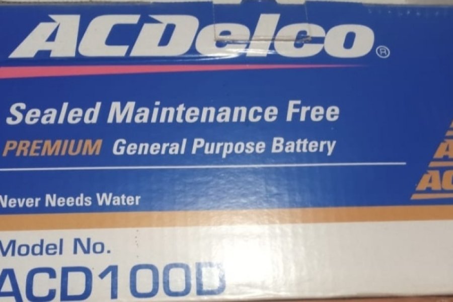 AC Delco ACD100D مہربند بحالی مفت عام مقصد نئی بیٹری