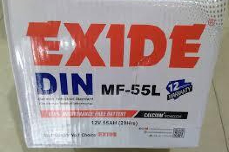 Exide DIN MF-55L Brand New Battery
