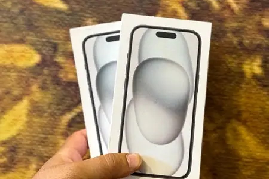 IPhone 15 JV Black 256GB Non Active Box Packed