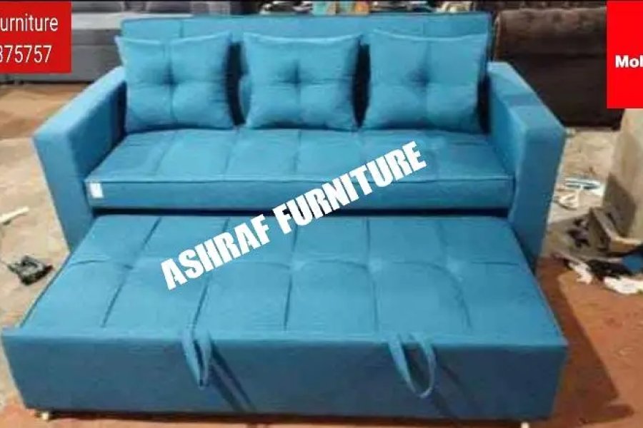 Double bed/Sofa cum bed/Double cumbed/Sofa/L Shape/Combed/Centre table