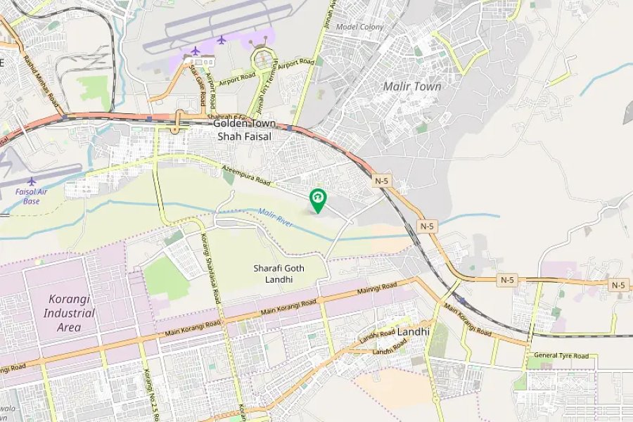 118 مربع گز پلاٹ ویسٹ اوپن کارنر برائے فروخت