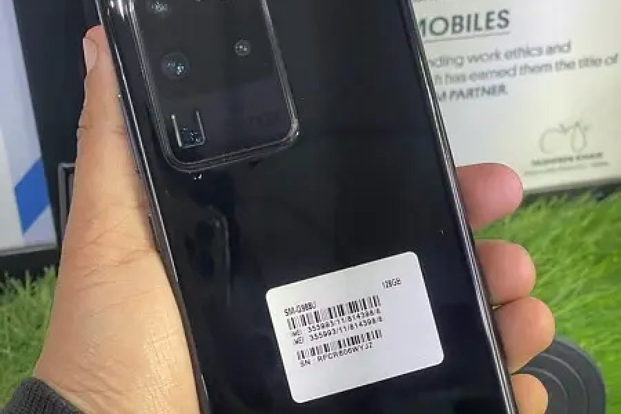 Samsung S20 ultra dot