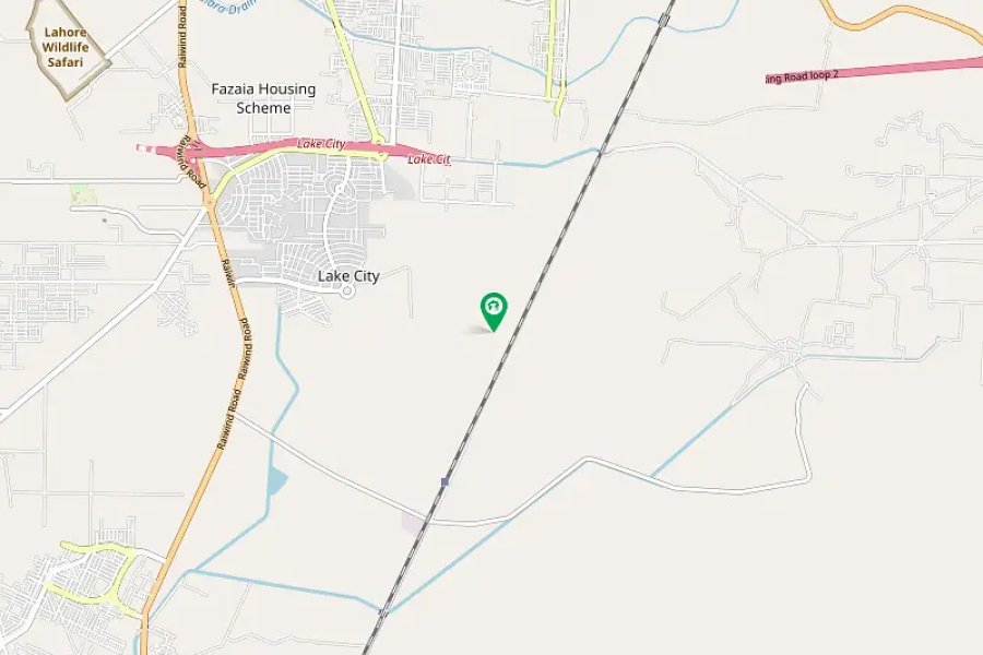 خیابانِ امین - بلاک آر میں 5 مرلہ رہائشی پلاٹ 20 لاکھ میں برائے فروخت۔