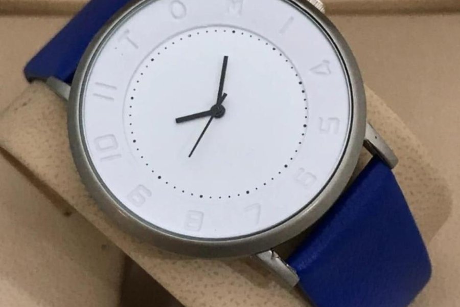 Men’s Wrist Watch  with Rubber Straps