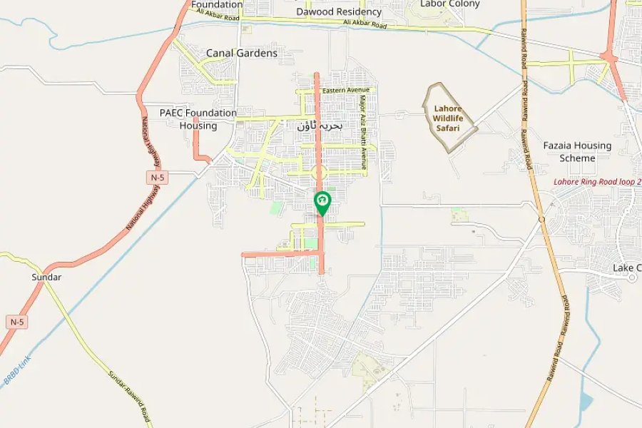 بحریہ ٹاؤن سیکٹر ای میں 472 اسکوائر فٹ کی دکان