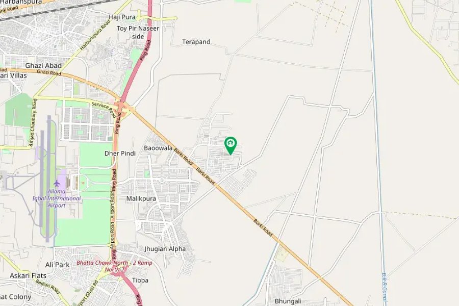 پیراگون سٹی میں 5 مرلہ رہائشی پلاٹ اچھی جگہ پر برائے فروخت