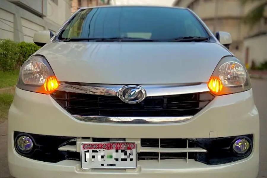 Daihatsu Mira 2014 Reg. 2016 پرل وائٹ کلر اصل حالت