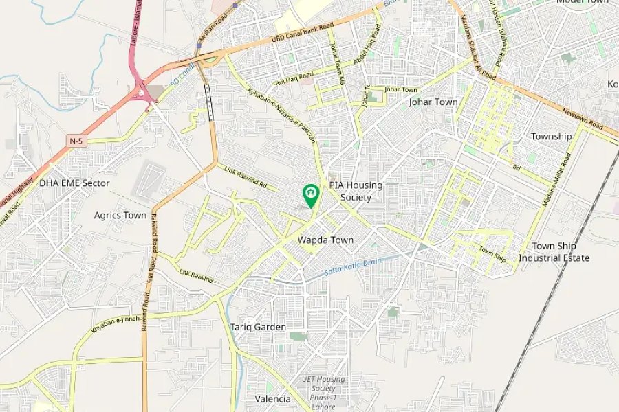 ایئرلائن ہاؤسنگ سوسائٹی میں رہائشی پلاٹ برائے فروخت