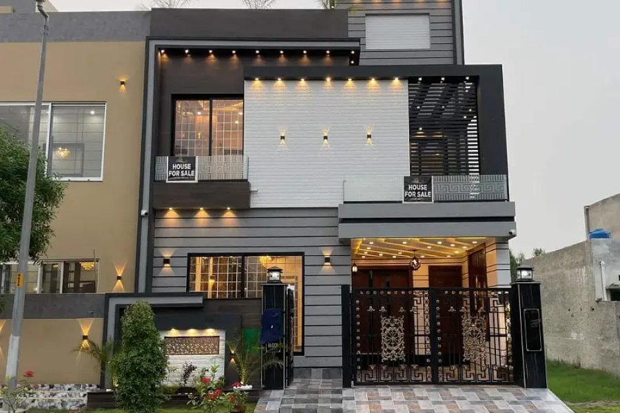 اسٹیٹ لائف سوسائٹی فیز 1 بلاک اے ایکسٹینشن میں بالکل نیا خوبصورت مکان برائے فروخت