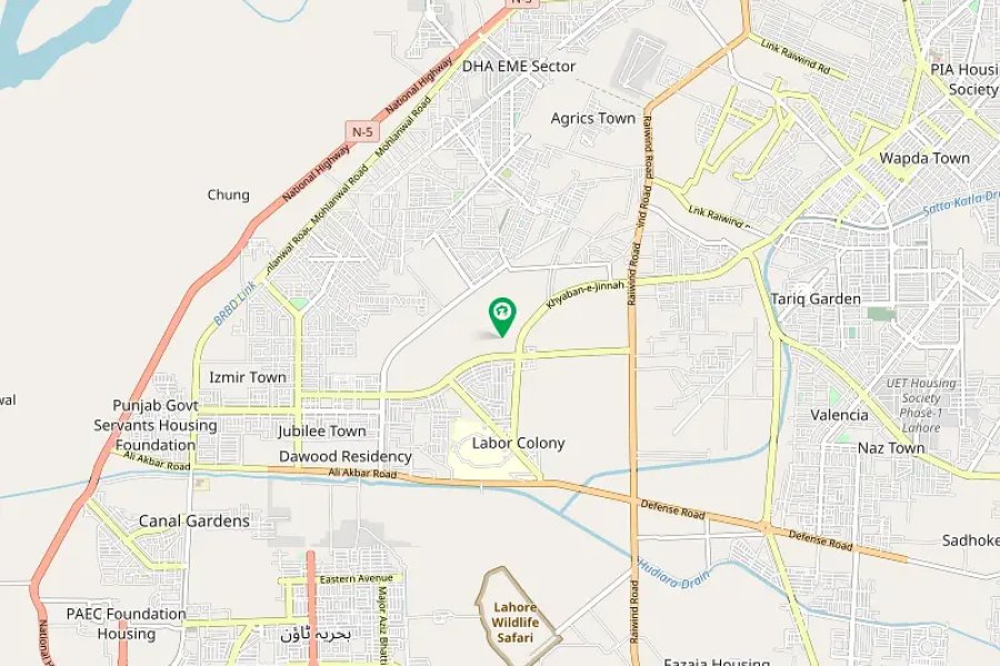 ایل ڈی اے ایوینیو میں 10 مرلہ کا ایک وسیع و عریض رہائشی پلاٹ