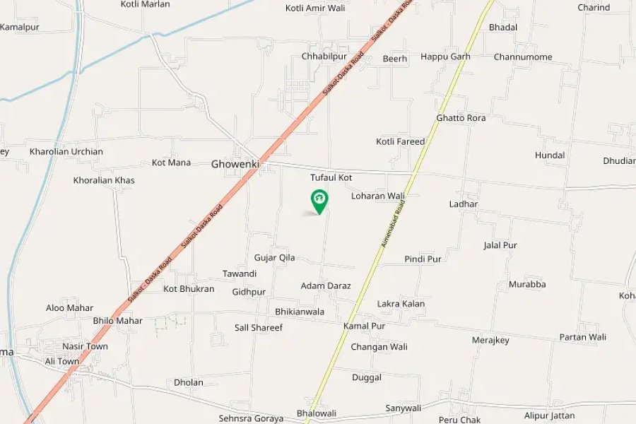 10 marla plot for sale at G block Citi housing Sialkot