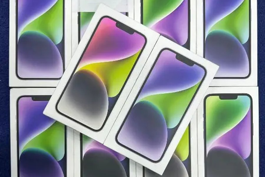 آئی فون 14 پلس 128 جی بی باکس پیک نان پی ٹی اے نان ایکٹیو 1 سالہ ایپل وارنٹی