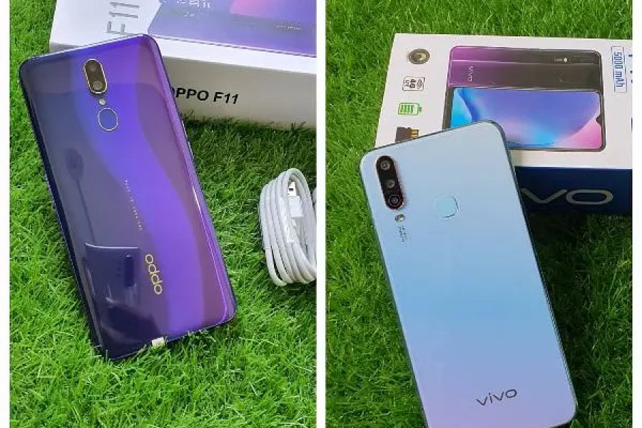 Oppo F11 8/256Gb, Vivo Y17 8Gb 256Gb Dual sim ( 5000 Mah batter) 10/10