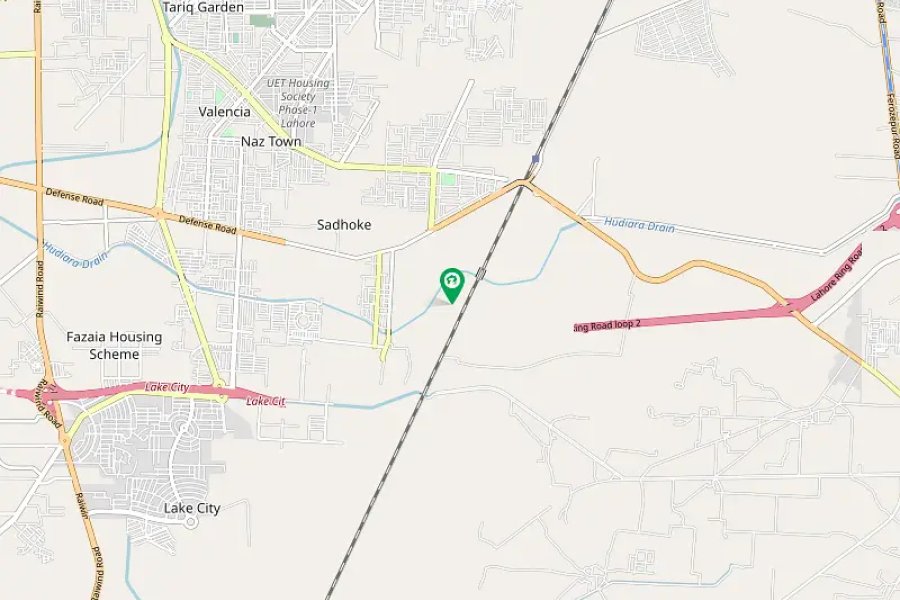 80 فٹ روڈ پر 5 مرلہ رہائشی پلاٹ برائے فروخت