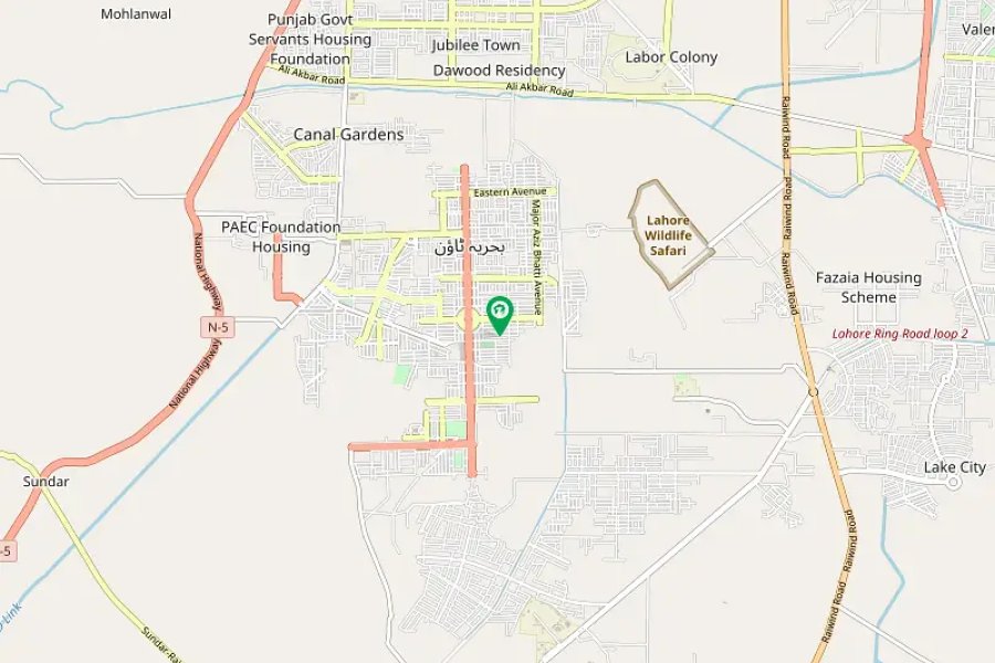 1 Kanal Residential Plot In Stunning Bahria Town - Tulip Block Is Available For sale